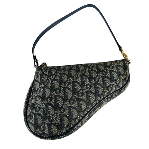 Dior Vintage Trotter Saddle Pochette Bag - Picture 1 of 7